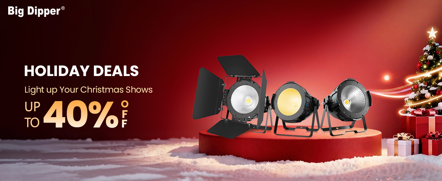 G1007-18★光ファイバーライト GR-3A ストライピー 照明 GR-3A Amazon.com: Seven Stars DJ Lights COB Warm and Cold White Par